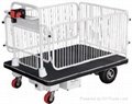 Electric Platform Trolley with Fence (HG-1100)