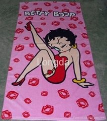 Cotton Full Reactive Printed Sexy Beach Towels