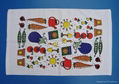 100% Cotton Printed Velour Kitchen Tea Towel