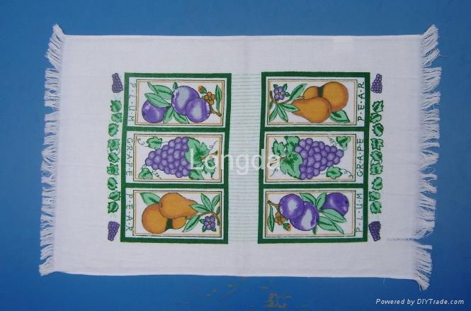 100% Cotton Printed Velour Kitchen Tea Towel 4