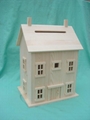 wooden bird house