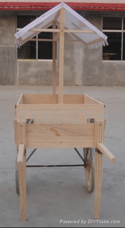 wooden car