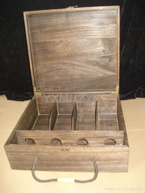 wooden wine box