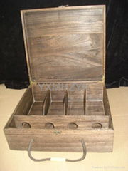 wooden wine box