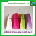 Color Printed Cosmetic Jewelry Fashion Handbag Paper Shopping Gift Bag 3