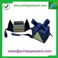 Colorful Customized Jewelry Cosmetic Favor Paper Gift Box