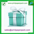 Colorful Customized Jewelry Cosmetic Favor Paper Gift Box