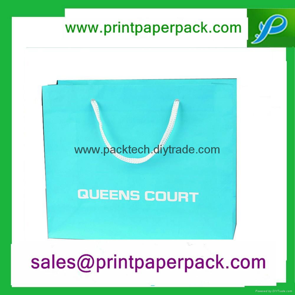 Luxury Paper Bags with Full Color Printing for Shopping 2