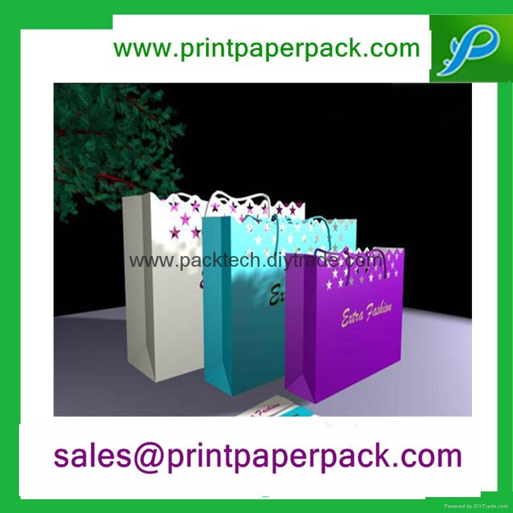 Luxury Paper Bags with Full Color Printing for Shopping 4