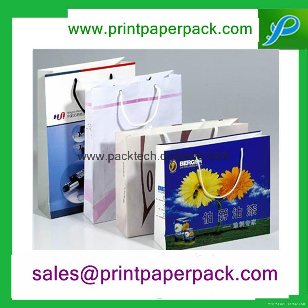 Luxury Paper Bags with Full Color Printing for Shopping 5