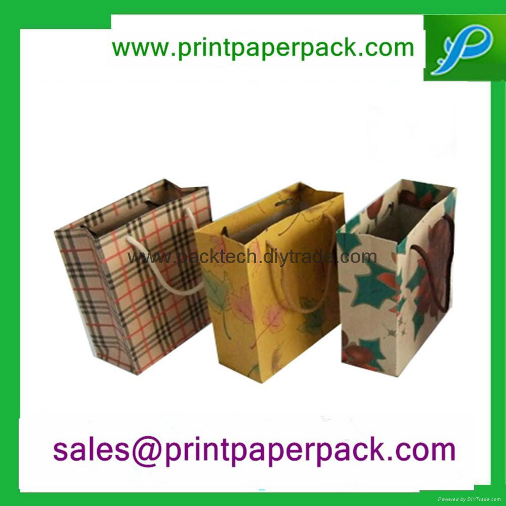 Bespoke Fashion Kraft Paper carrier Bag  4