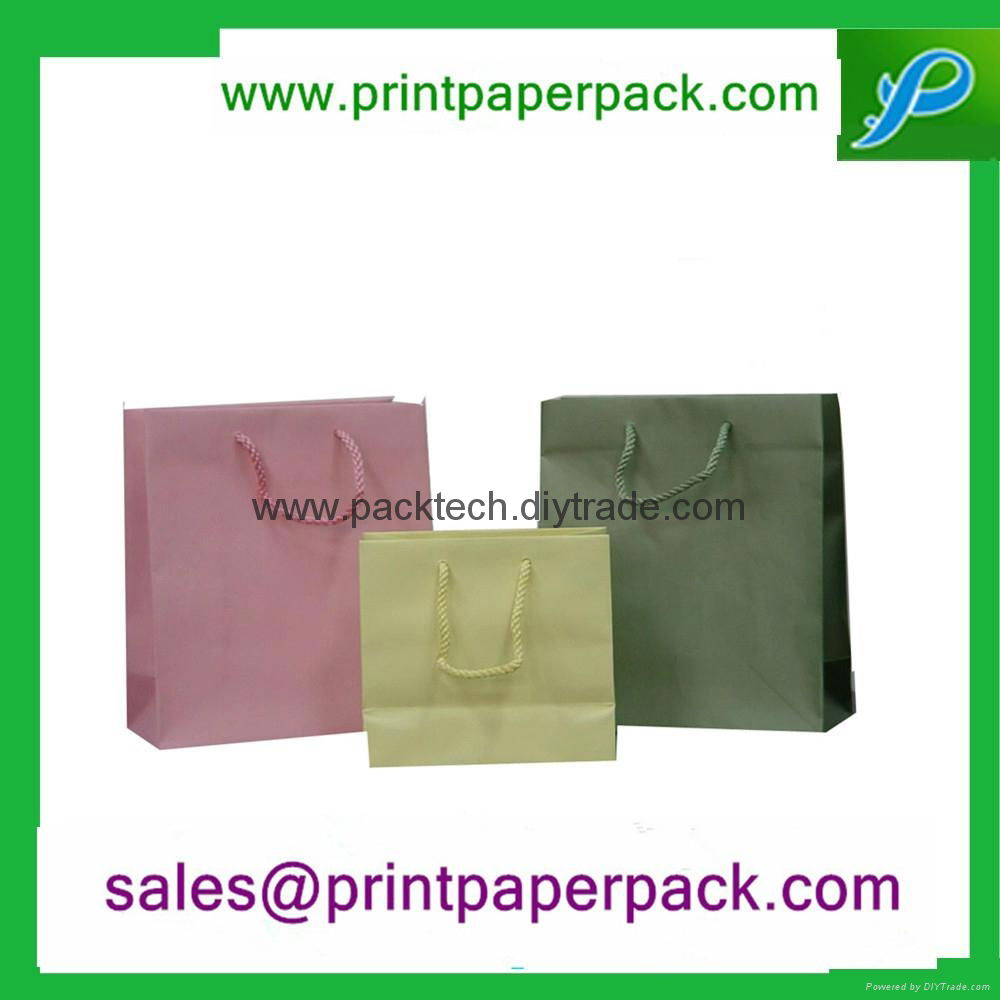 Fashion Luxury Full Color Customized Garment Gift Bag