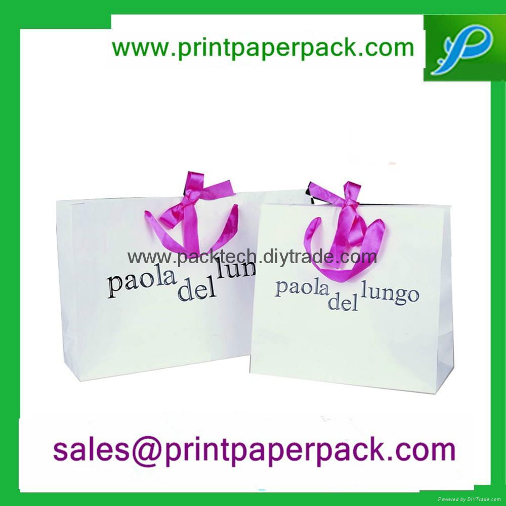 Fashion Luxury Full Color Customized Garment Gift Bag 2