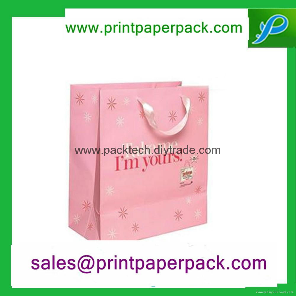 Fashion Luxury Full Color Customized Garment Gift Bag 4