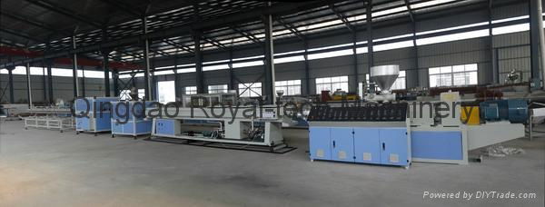 PVC Twin Pipe Extrusion Line  2