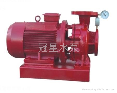 消防稳压泵 增压喷淋泵 冠星牌水泵 消防工程增压泵 3