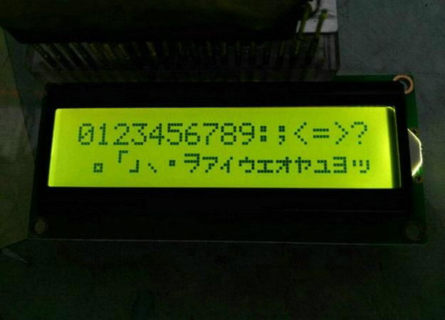 1602字符LCM|密码锁LCD模组|门禁指纹机LCM