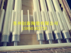 fused silica ceramic quartz roller