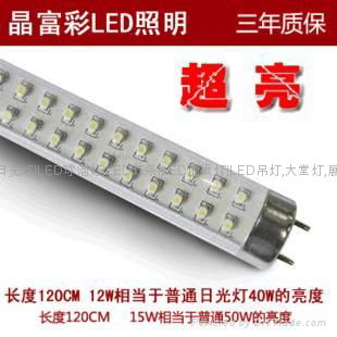 T10 LED Tube with 110 to 220/85 to 264V AC Input Voltage, No UV or IR Radiation