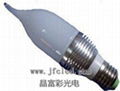 3W LED Candle Corn Bulb,LED Bulb with 240lm Luminous Flux and 40,000hr Lifespan