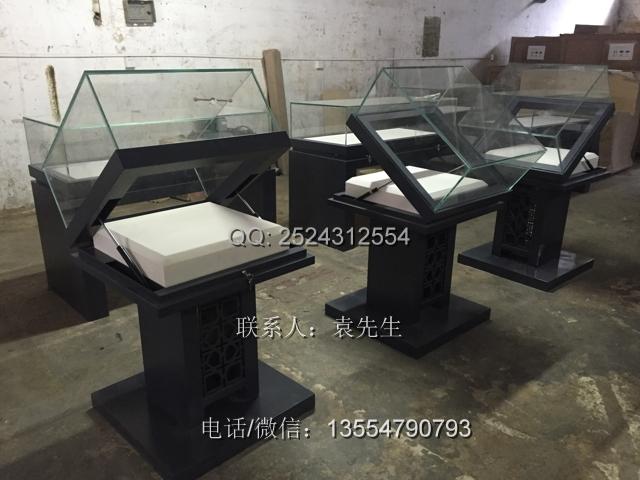液壓掀起式博物館展櫃定製 4