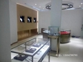 不锈钢材质珠宝展柜制作
