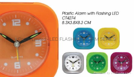 Plastic Alarm Clock 5