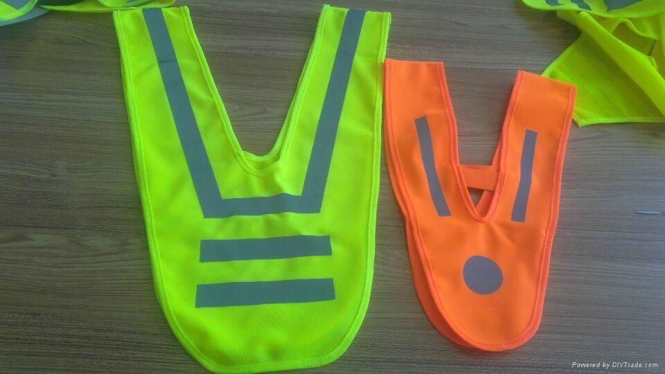 CE EN 1150 Fluorescent green safety wear for children