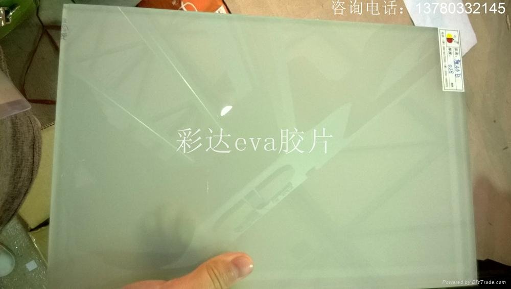 indoor and outdoor 0.38mm frosted eva film for lamination glass