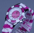 silicone fashion watch SNT-R6294 10 colors available 2