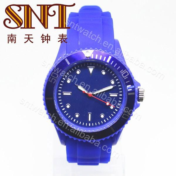 Fashion silicone watch PVC case