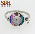 Luxury quartz watch bangle watch on sale