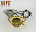 Luxury quartz watch bangle watch on sale 4
