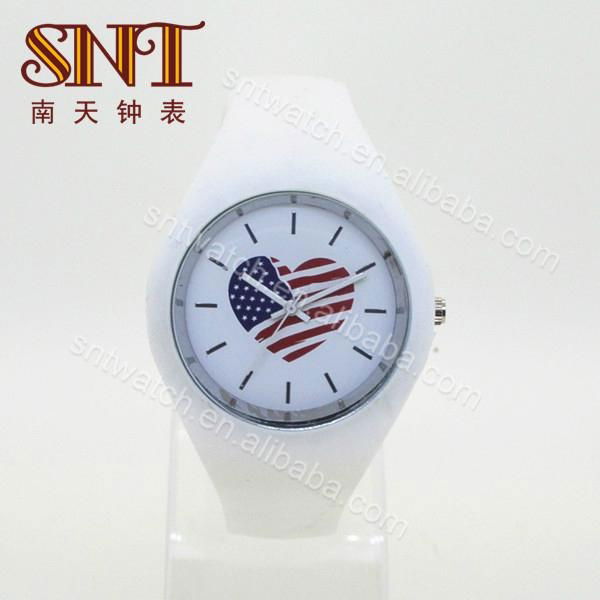 Silicone watch quartz watch with slilicone band 3