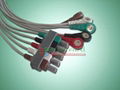 Philips 3 lead  ecg cale leadwires  4