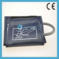 Sphygmomanometer Reusable Adult single tube NIBP cuff with metal ring