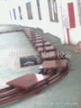 Foam production conveyor line water heater 1