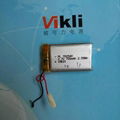 3.7V lithium ion polymer battery 702540-700mah 1