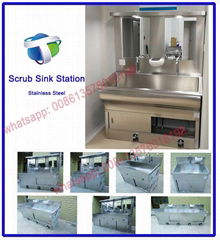 Stainless Steel Scrub Sink Station for Hospital Operating Room