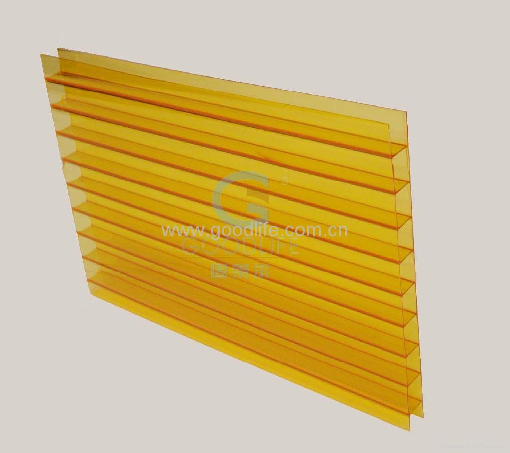 Polycarbonate sheet (Orange color)