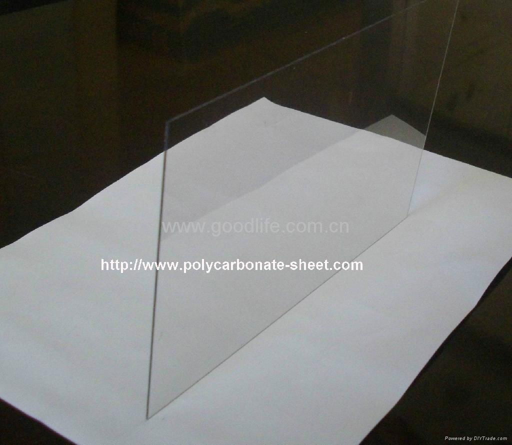 Polycarbonate Solid sheet Clear color 4