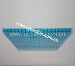 Polycarbonate Twin-wall sheet (Lake-blue)