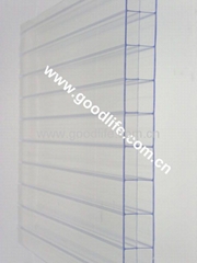 Polycarbonate Triple-wall sheet (Clear color)
