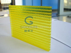 Polycarbonate Frosted sheet (Yellow