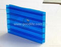 Polycarbonate Triple-wall sheet (Blue color)