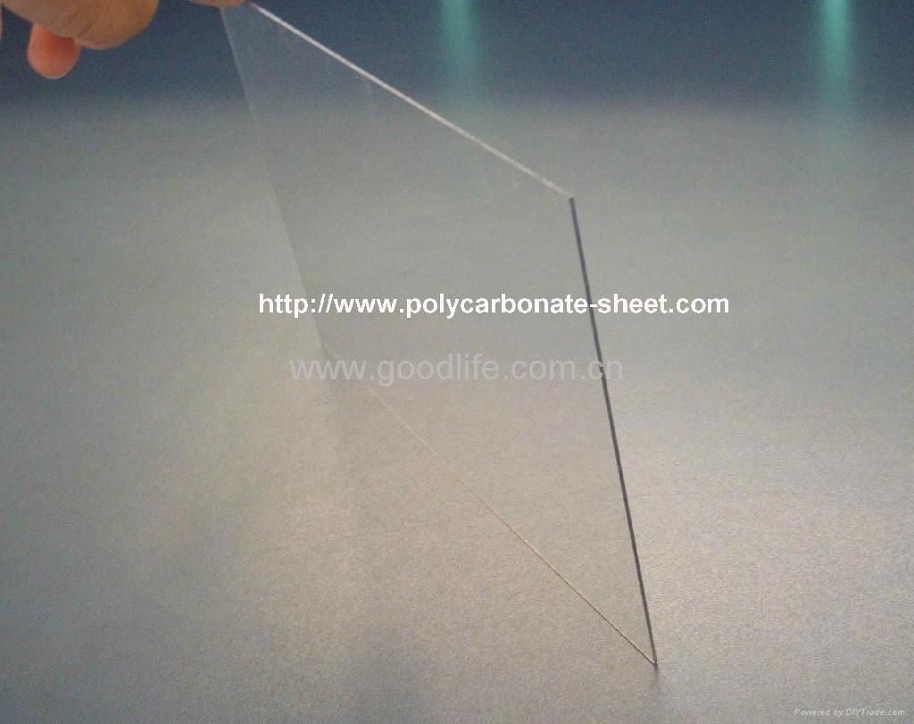 Polycarbonate Solid sheet Clear color