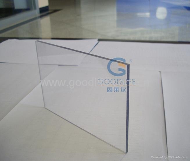 Polycarbonate Solid sheet Clear color 2