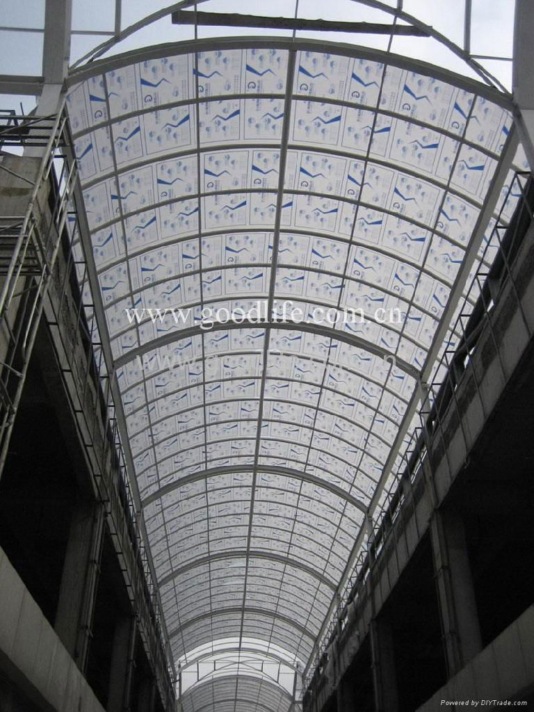 Polycarbonate sheet for building