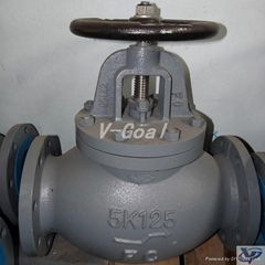 jis Marine Cast Iron Globe valve 5k 10k