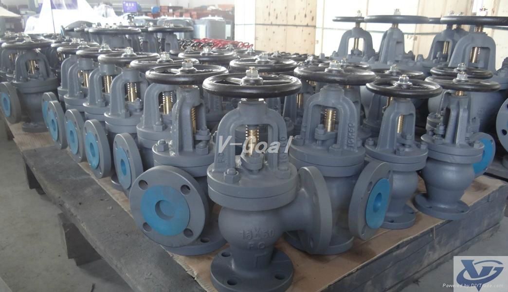 Marine valve Cast Iron Globe Angle valve 5k 10k 16k 4